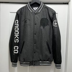 Crooks & Castles varsity jacket